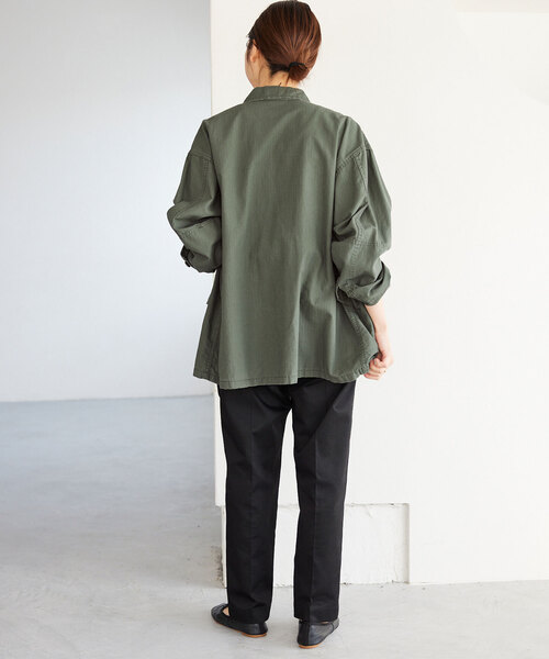 SLOBE IENA（スローブイエナ）の「《追加》【ROTHCO/ロスコ】 BDU SHIRTS ブルゾン（ブルゾン・レディース・カーキ/ベージュ・FREE）」の7枚目の写真