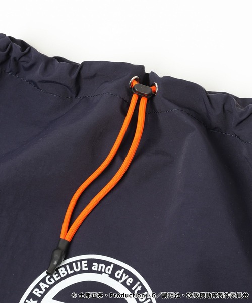 RAGEBLUE(レイジブルー)の「【攻殻機動隊 S.A.C.】コラボ/ナップサック(バックパック/リュック・メンズ・ネイビー・FREE)」の5枚目の写真