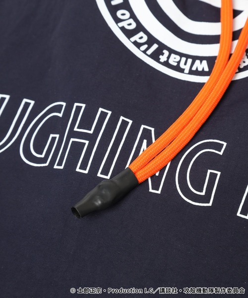 RAGEBLUE(レイジブルー)の「【攻殻機動隊 S.A.C.】コラボ/ナップサック(バックパック/リュック・メンズ・ネイビー・FREE)」の7枚目の写真