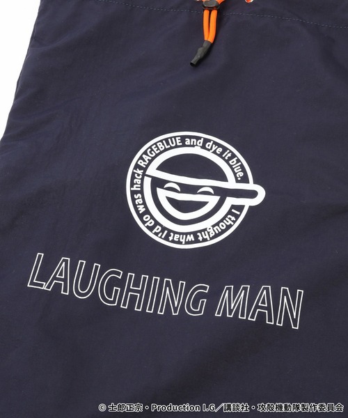 RAGEBLUE(レイジブルー)の「【攻殻機動隊 S.A.C.】コラボ/ナップサック(バックパック/リュック・メンズ・ネイビー・FREE)」の8枚目の写真