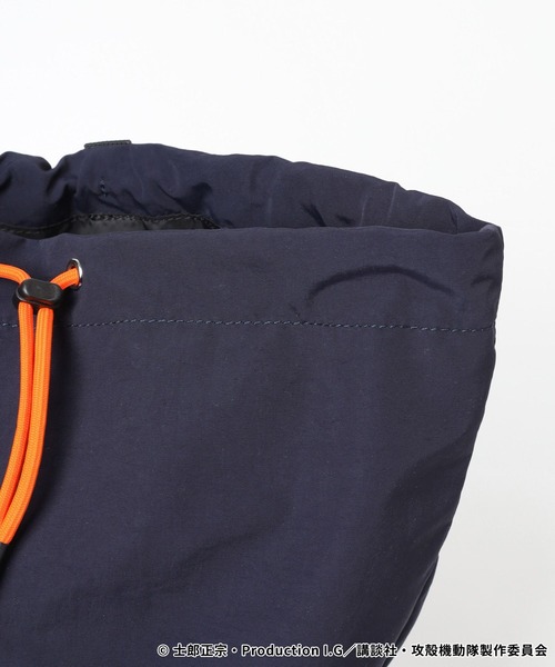 RAGEBLUE(レイジブルー)の「【攻殻機動隊 S.A.C.】コラボ/ナップサック(バックパック/リュック・メンズ・ネイビー・FREE)」の10枚目の写真