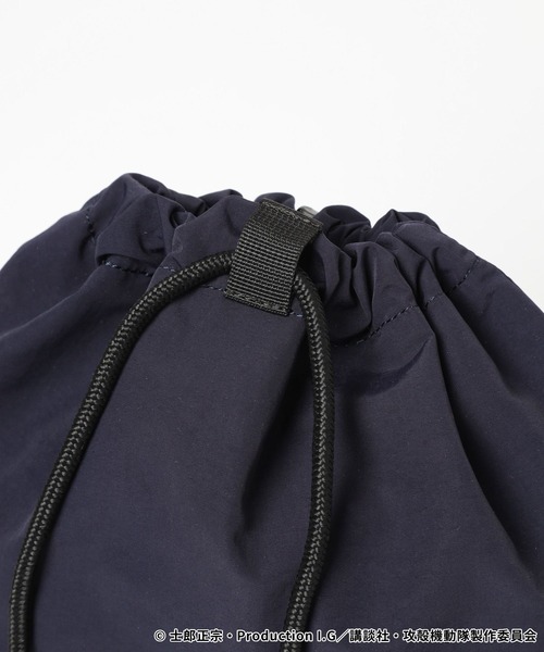 RAGEBLUE(レイジブルー)の「【攻殻機動隊 S.A.C.】コラボ/ナップサック(バックパック/リュック・メンズ・ネイビー・FREE)」の11枚目の写真