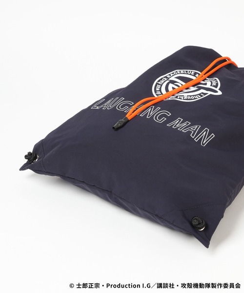 RAGEBLUE(レイジブルー)の「【攻殻機動隊 S.A.C.】コラボ/ナップサック(バックパック/リュック・メンズ・ネイビー・FREE)」の12枚目の写真