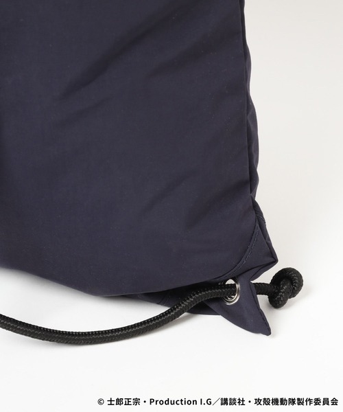 RAGEBLUE(レイジブルー)の「【攻殻機動隊 S.A.C.】コラボ/ナップサック(バックパック/リュック・メンズ・ネイビー・FREE)」の14枚目の写真
