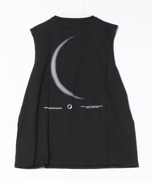 NOWLE（ノウル）の「【NOWLE】ルーズシルエット ロゴ ノースリーブ Tシャツ（タンクトップ・メンズ・グレー/ホワイト/ブラック・X-LARGE/LARGE/MEDIUM）」の5枚目の写真