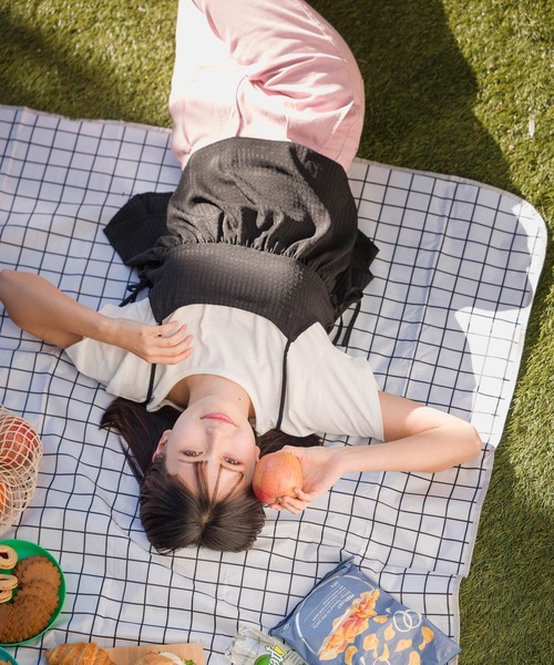 GLOBAL WORK（グローバルワーク）の「ポコポコキャミSET/AND YUA ANY/106434（キャミソール・キッズ・アイボリー/ブラック・150cm/160cm）」の14枚目の写真