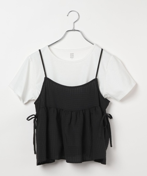 GLOBAL WORK（グローバルワーク）の「ポコポコキャミSET/AND YUA ANY