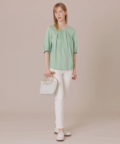 MACKINTOSH LONDON（マッキントッシュ ロンドン）の「【エクラ掲載】マイクロアンドリューミニショルダー（ショルダーバッグ・レディース・グレー系その他2/ブラック・FREE）」の5枚目の写真