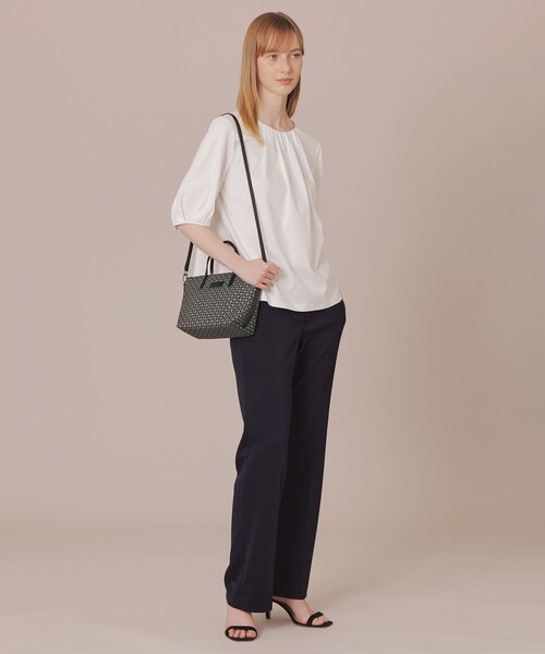 MACKINTOSH LONDON（マッキントッシュ ロンドン）の「【エクラ掲載】マイクロアンドリューミニショルダー（ショルダーバッグ・レディース・グレー系その他2/ブラック・FREE）」の6枚目の写真