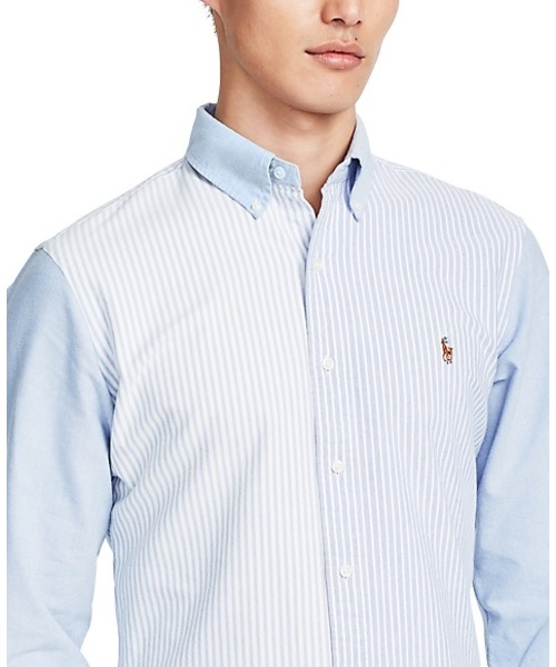 POLO RALPH LAUREN（ポロ ラルフ ローレン）の「スリムフィット ストレッチ オックスフォード シャツ（シャツ/ブラウス・メンズ・ブルー・X-LARGE/XX-LARGE/LARGE/SMALL/MEDIUM）」の5枚目の写真