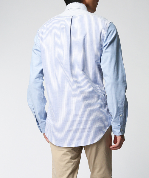POLO RALPH LAUREN（ポロ ラルフ ローレン）の「スリムフィット ストレッチ オックスフォード シャツ（シャツ/ブラウス・メンズ・ブルー・X-LARGE/XX-LARGE/LARGE/SMALL/MEDIUM）」の6枚目の写真