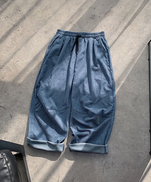 B'day（ビーデイ）の「【 B'day / ビーデー 】コーデュロイカジュアル切替パンツ（その他パンツ・メンズ・ブラック/オリーブ/ブルー/ベージュ・MEDIUM/LARGE/X-LARGE/XX-LARGE）」の6枚目の写真