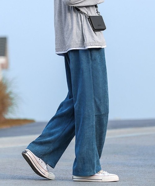 B'day（ビーデイ）の「【 B'day / ビーデー 】コーデュロイカジュアル切替パンツ（その他パンツ・メンズ・ブラック/オリーブ/ブルー/ベージュ・MEDIUM/LARGE/X-LARGE/XX-LARGE）」の7枚目の写真