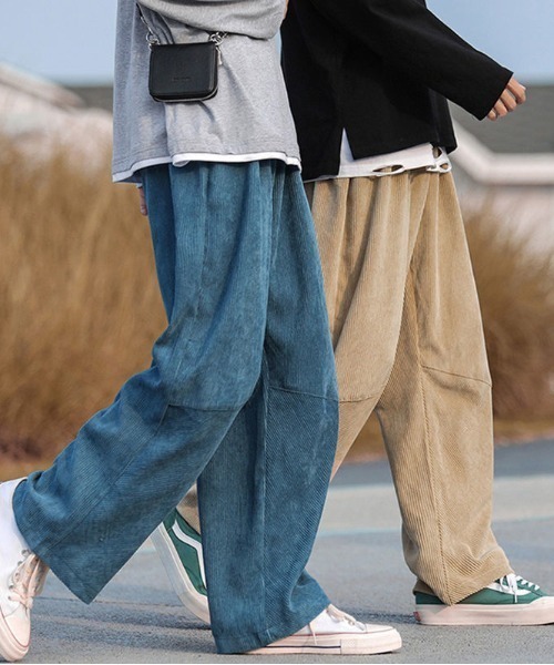 B'day（ビーデイ）の「【 B'day / ビーデー 】コーデュロイカジュアル切替パンツ（その他パンツ・メンズ・ブラック/オリーブ/ブルー/ベージュ・MEDIUM/LARGE/X-LARGE/XX-LARGE）」の10枚目の写真