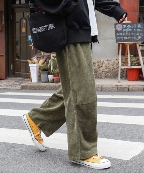 B'day（ビーデイ）の「【 B'day / ビーデー 】コーデュロイカジュアル切替パンツ（その他パンツ・メンズ・ブラック/オリーブ/ブルー/ベージュ・MEDIUM/LARGE/X-LARGE/XX-LARGE）」の16枚目の写真