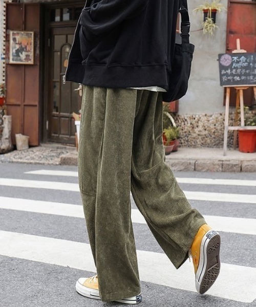 B'day（ビーデイ）の「【 B'day / ビーデー 】コーデュロイカジュアル切替パンツ（その他パンツ・メンズ・ブラック/オリーブ/ブルー/ベージュ・MEDIUM/LARGE/X-LARGE/XX-LARGE）」の19枚目の写真