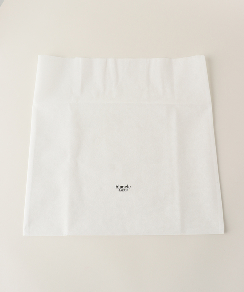 LE TALON(ルタロン)の「【blancle/ ブランクレ】 DRAWSTRING M(エコバッグ/サブバッグ・レディース・アイボリー/ベージュ系その他/ブラック・FREE)」の20枚目の写真