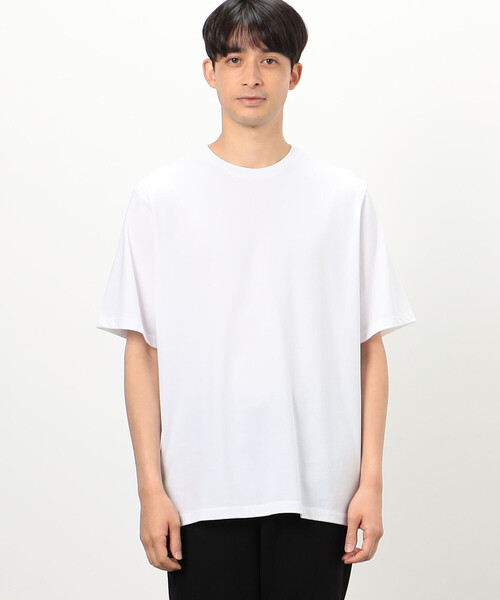 COMME CA ISM（コムサイズム）の「【接触冷感機能】Feel-Cool クルーネックＴシャツ（Tシャツ/カットソー・メンズ・ブラック/ホワイト・X-LARGE/SMALL/LARGE/MEDIUM）」の8枚目の写真