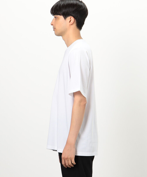 COMME CA ISM（コムサイズム）の「【接触冷感機能】Feel-Cool クルーネックＴシャツ（Tシャツ/カットソー・メンズ・ブラック/ホワイト・X-LARGE/SMALL/LARGE/MEDIUM）」の9枚目の写真