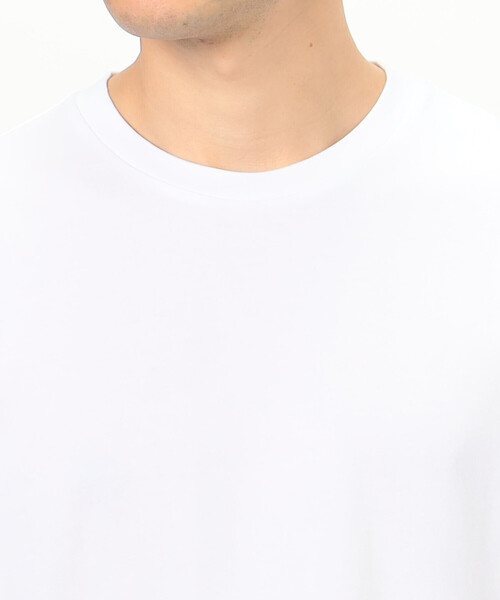 COMME CA ISM（コムサイズム）の「【接触冷感機能】Feel-Cool クルーネックＴシャツ（Tシャツ/カットソー・メンズ・ブラック/ホワイト・X-LARGE/SMALL/LARGE/MEDIUM）」の11枚目の写真