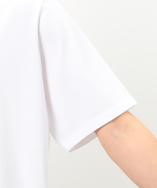 COMME CA ISM（コムサイズム）の「【接触冷感機能】Feel-Cool クルーネックＴシャツ（Tシャツ/カットソー・メンズ・ブラック/ホワイト・X-LARGE/SMALL/LARGE/MEDIUM）」の12枚目の写真