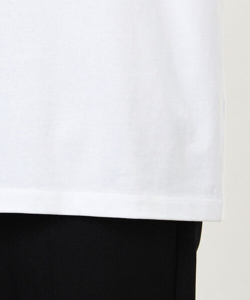 COMME CA ISM（コムサイズム）の「【接触冷感機能】Feel-Cool クルーネックＴシャツ（Tシャツ/カットソー・メンズ・ブラック/ホワイト・X-LARGE/SMALL/LARGE/MEDIUM）」の13枚目の写真