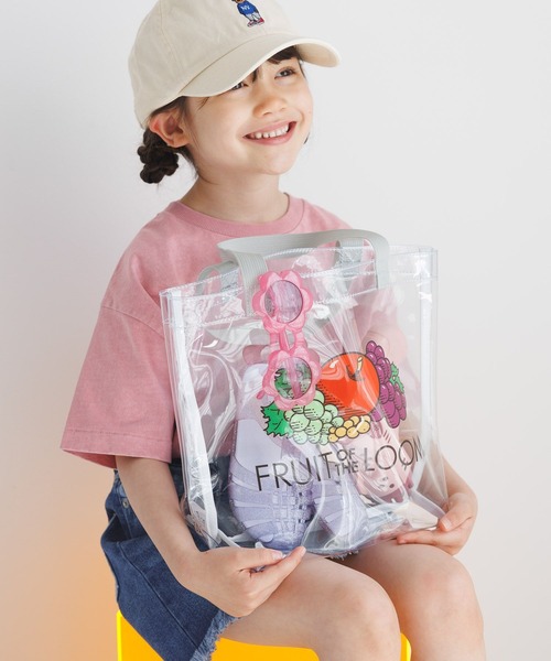 フリーザ リミテッドパック　3枚　セット　バラ売り値下げ不可　専用品 セール】【Fruit Of The Loom】別注クリアバッグ(KIDS)（トート