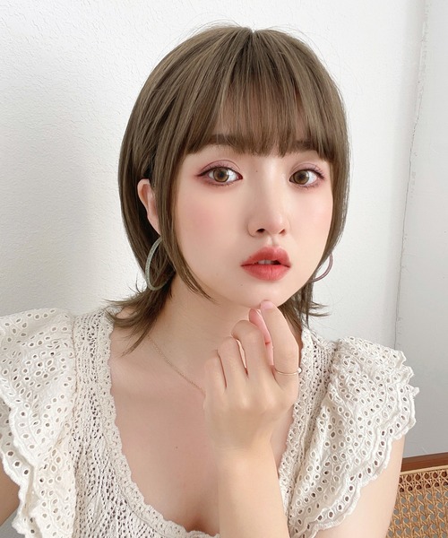 マーメイドショート 」 ウィッグ ショート レディース ボブ フル