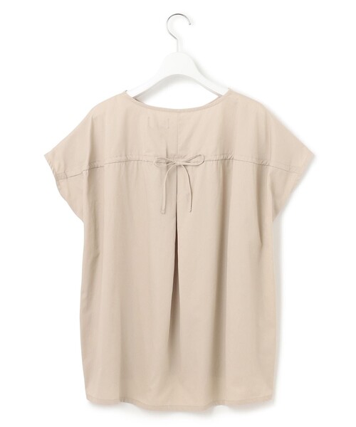 J.PRESS YORK STREET(ジェイプレスヨークストリート)の「【WOMEN】【SMOOTH JERSEY】バックシャーリング プルオーバー(Tシャツ/カットソー・レディース・ネイビー系/ダルブルー系/ベージュ系/ホワイト系・F)」の5枚目の写真