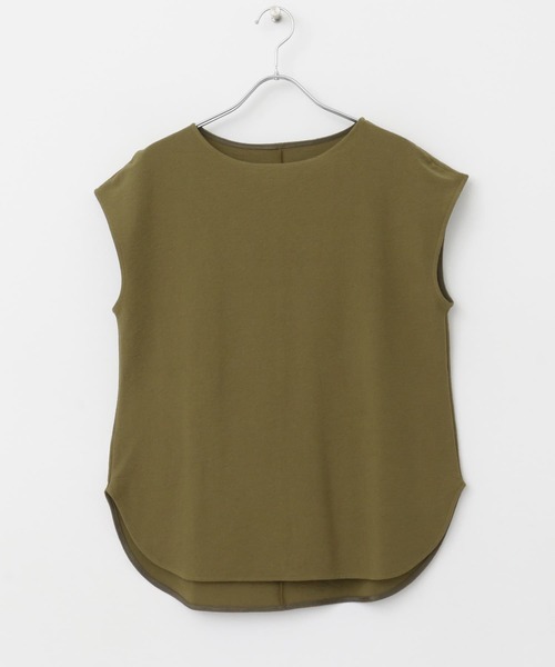 URBAN RESEARCH ROSSO WOMEN（アーバンリサーチ　ロッソ）の「ドライタッチフレンチプルオーバー（Tシャツ/カットソー・レディース・カーキ/オフホワイト/チャコールグレー・FREE）」の20枚目の写真