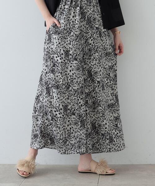 GALLEST（ギャレスト）の「◆ボヘミアンプリントサロペット（サロペット/オーバーオール・レディース・ワイン系1/ブラック系4・38/36）」の5枚目の写真