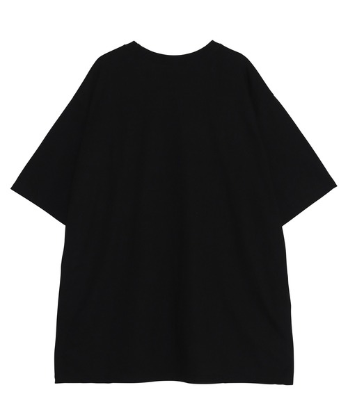 PUNYUS(プニュズ)の「PUNYUS famiiyビッグTシャツ(Tシャツ/カットソー・レディース・ブラック/ホワイト・3/4)」の7枚目の写真