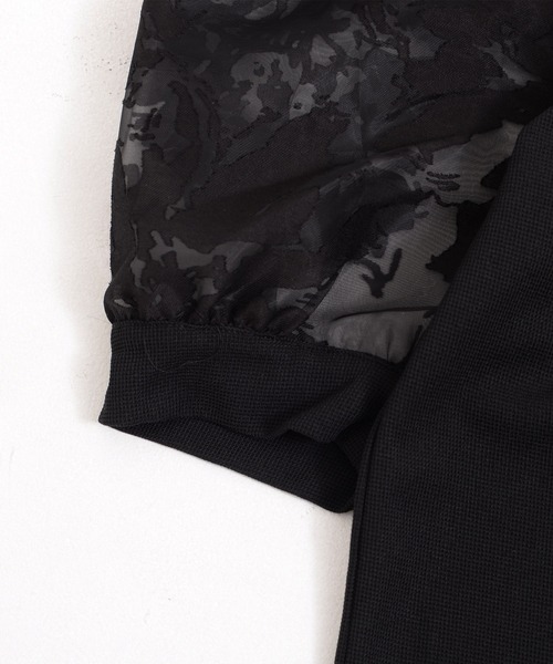 Dita Muaj.（ディータムアージュ）の「オパール袖切替鹿の子トップス（Tシャツ/カットソー・レディース・アイボリー/ブラック/ライラック・FREE）」の22枚目の写真