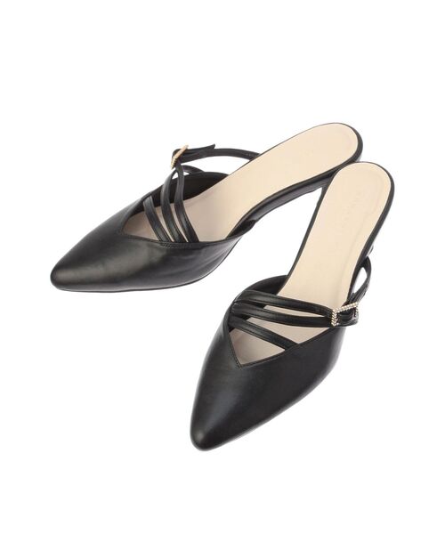 MERCURYDUO（マーキュリーデュオ）の「ポインテッドストラップミュール（パンプス・レディース・ボルドー/その他1/ベージュ/ブラック・38/36）」の8枚目の写真