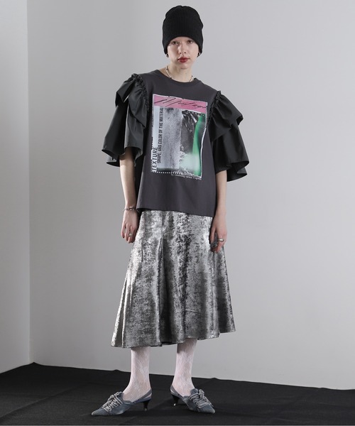 OKIRAKU（オキラク）の「(OKIRAKU×ROSEBUD)ラッフルスリーブ