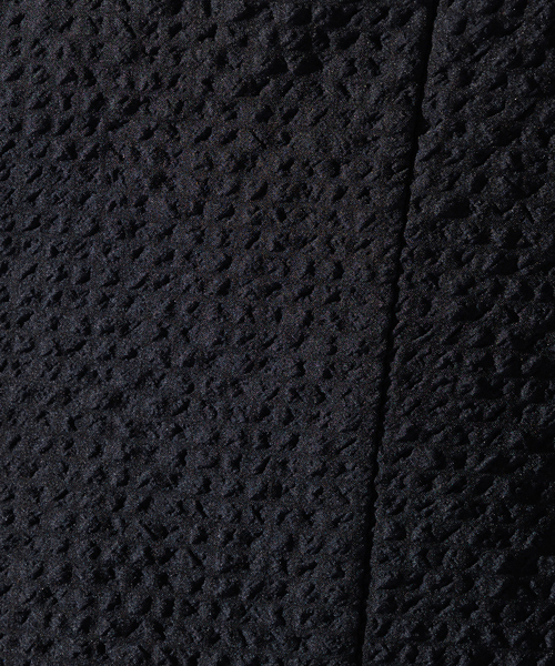 ABAHOUSE GRAY（アバハウスグレイ）の「【QuickDry / セットアップ対応】オニサッカー ジャケット / サマージャケット（テーラードジャケット・メンズ・ブラック/カーキ/ネイビー・46/44/50/48）」の14枚目の写真