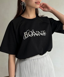 Chez toi（シェトワ）の「接触冷感ラグランスリーブロゴプルオーバー（Tシャツ/カットソー・レディース）」