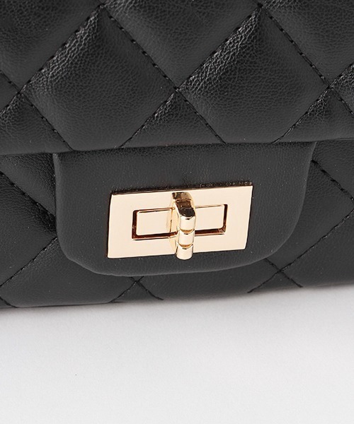 LOVETOXIC（ラブトキシック）の「キルティングショルダー（バックパック/リュック・キッズ・サックスブルー/ホワイト/ブラック・FREE）」の7枚目の写真