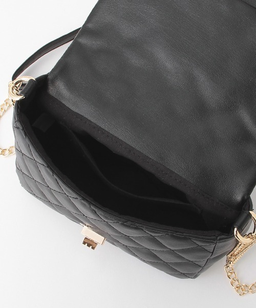 LOVETOXIC（ラブトキシック）の「キルティングショルダー（バックパック/リュック・キッズ・サックスブルー/ホワイト/ブラック・FREE）」の4枚目の写真