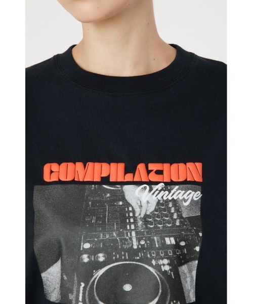 RODEO CROWNS WIDE BOWL（ロデオクラウンズワイドボウル）の「COMPILATION Tシャツ（Tシャツ/カットソー・レディース・オフホワイト/ブルー/ブラック・FREE）」の11枚目の写真