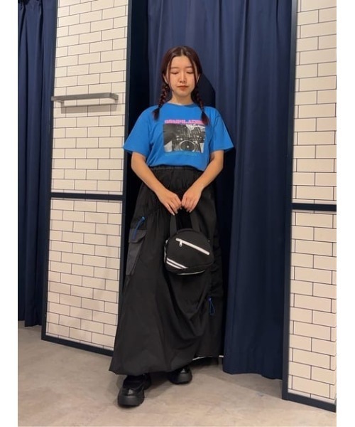 RODEO CROWNS WIDE BOWL（ロデオクラウンズワイドボウル）の「COMPILATION Tシャツ（Tシャツ/カットソー・レディース・オフホワイト/ブルー/ブラック・FREE）」の20枚目の写真