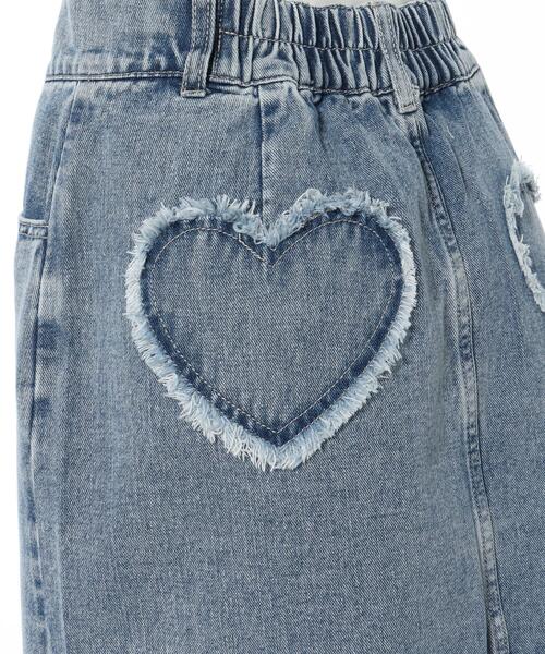 INGNI（イング）の「裾カットオフデニムマイクロミニスカート（デニムスカート・レディース・ライトグレー/ブルー系その他3・FREE）」の9枚目の写真