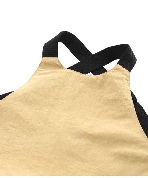 Settimissimo（セッティミッシモ）の「ワッシャータフタバッククロスエプロン風ワンピース（ワンピース・レディース・ブラック/グレイッシュベージュ・FREE）」の19枚目の写真