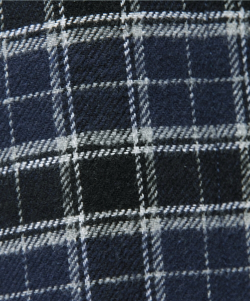 CIAOPANIC TYPY(チャオパニックティピー)の「チェックシャツガウン(シャツ/ブラウス・レディース・レッド/グリーン/グレー/ネイビー・FREE)」の8枚目の写真