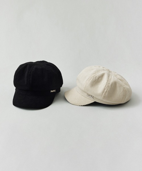 X-girl（エックスガール）の「NEWSBOY CAP（キャスケット・レディース・ブラック/ホワイト・ONE SIZE）」の17枚目の写真