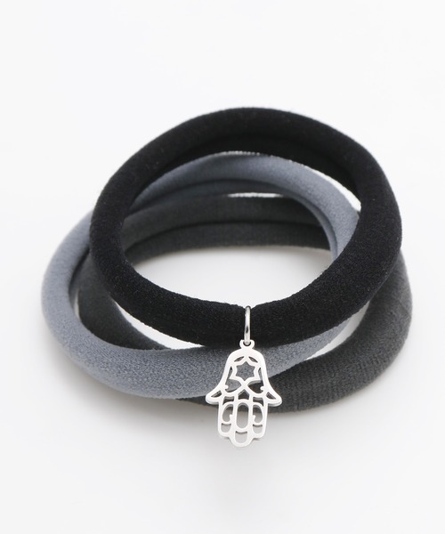 チャイハネ(チャイハネ)の「【チャイハネ】アミュレックヘアゴム3本セット(ヘアゴム・レディース・その他1/その他2/その他3/その他5/その他4/その他6・FREE)」の3枚目の写真