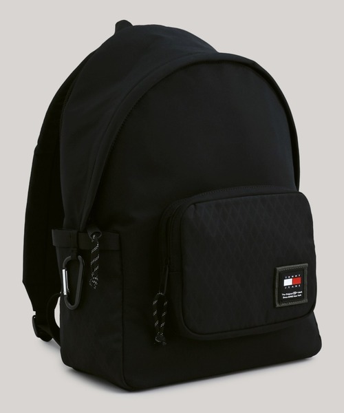 TOMMY HILFIGER（トミーヒルフィガー）の「パーパスバックパック（バックパック/リュック・メンズ・カーキ/ブラック・FREE）」の4枚目の写真