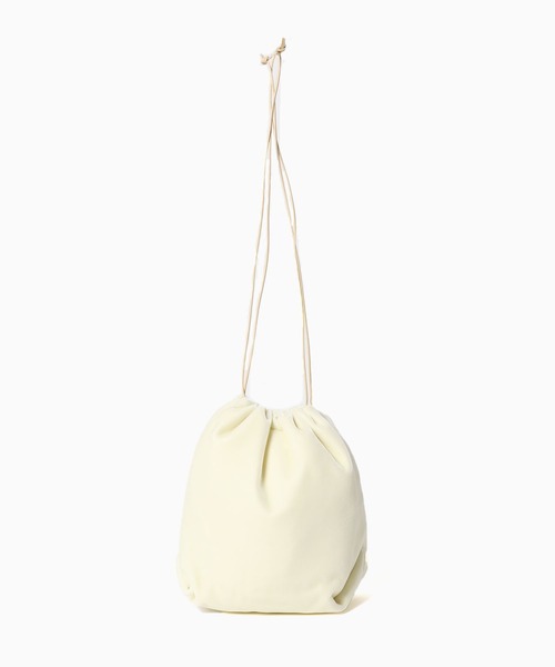 【セール】JAMIRAY/ジャミレイ VELVET DRAWSTRING PUFFER BAG（ショルダーバッグ）｜JAMIRAY（ジャミレイ