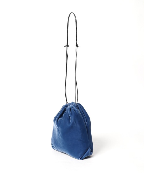 JAMIRAY（ジャミレイ）の「▲JAMIRAY/ジャミレイ VELVET DRAWSTRING PUFFER BAG（ショルダーバッグ・レディース・アイボリー・FREE）」の8枚目の写真