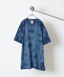 最終価格【未使用】L.G.B. タイダイ　ムラ染総柄ホースプリント　リブTシャツ L.G.B. タイダイムラ染め 総柄ホースプリント リブTシャツ HSC